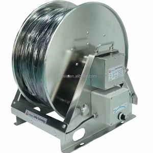 Enrouleur de tuyau d'eau électrique en acier inoxydable 2 pouces 4000psi pour le nettoyage des vitres - Product Image 1