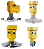 Transmetteur de niveau radar industriel sans contact en acier inoxydable 304/316L, 80G, 4-20mA, RS485, portée 0-70m