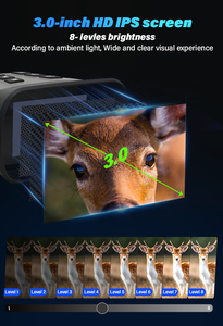 Binoculares <span class=keywords><strong>de</strong></span> visión nocturna DT99R NUEVOS 4K Ultra HD para <span class=keywords><strong>caza</strong></span>, gafas <span class=keywords><strong>de</strong></span> visión nocturna infrarroja, pantalla <span class=keywords><strong>de</strong></span> 3', visión nocturna <span class=keywords><strong>de</strong></span> 300 m con brújula - Product Image 6
