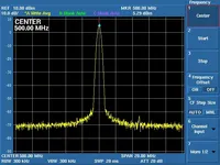 Modul ADF5355 dengan layar warna kapasitif 3.5 inci sumber sinyal RF Synthesizer frekuensi Microwave VCO asli