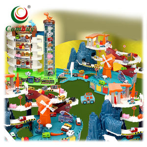 Juguete <span class=keywords><strong>de</strong></span> garaje <span class=keywords><strong>de</strong></span> construcción multicapa, ciudad, estacionamiento - Product Image 1