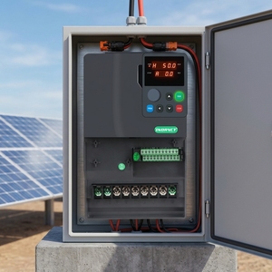 อินเวอร์เตอร์โซลาร์เซลล์ MPPT 15kW 220V เฟสเดียว สำหรับปั๊มน้ำพลังงานแสงอาทิตย์และคอมเพรสเซอร์ - Product Image 1