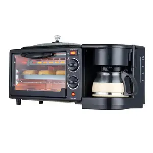 Compatible con OEM automático multifunción hogar 3 en un horno multifunción 9L 3 en 1 Fabricante de desayuno