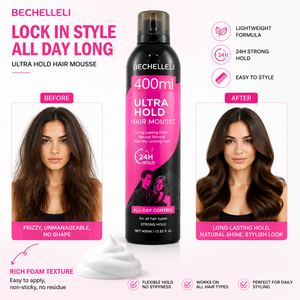 Espuma para Peinar Voluminizadora de Fijación Ultra Fuerte para Todo Tipo de Cabello, Marca Privada Profesional OEM, Venta al Por Mayor, MOQ Bajo, Espuma para Trenzas - Product Image 2