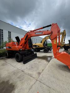 Excavatrice d'occasion Doosan DH150W-7 à vendre, 12,9 tonnes, fabriquée en Corée du Sud, bon état, importée avec emballage d'origine - Product Image 1