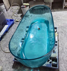 <span class=keywords><strong>Vogue</strong></span> <span class=keywords><strong>spa</strong></span> baignoires 1.8 m grande taille clair baignoire transparent résine kit hidromassagem baignoire pour glace threapy unique espace confortable - Product Image 2