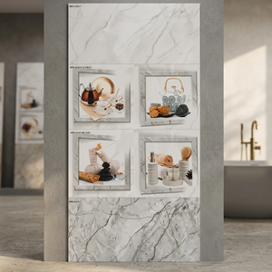 Carreaux muraux en céramique 300x600mm à motif floral numérique émaillé, qualité supérieure, prix bas, pour hall, salle de bain, cuisine - Product Image 2