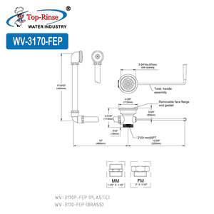 3.5-inch Commercial Twist Handle Waste Drain Valve for Restaurant Hotel Kitchens <strong>Sink</strong> <strong>Strainer</strong> <strong>with</strong> <strong>Overflow</strong> - Product Image 2