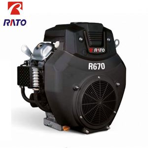 Motor de Gasolina EPA Rato R670 de 24 HP, 4 Tiempos, Monocilíndrico, Refrigerado por Aire, Arranque Eléctrico, OHV, 670 cc, Rodamiento de Alta Resistencia, 1 Año de Garantía - Product Image 1