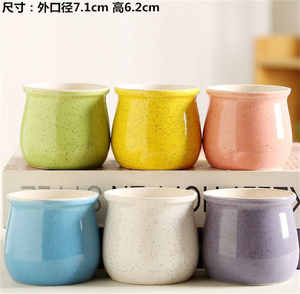 Liquidation de vente directe des fabricants succulentes prix spécial personnalité créative <span class=keywords><strong>pot</strong></span> de pouce simple <span class=keywords><strong>pot</strong></span> en céramique d'argile fraîche - Product Image 4