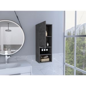 DB Botiquín Hazelton Smokey Roble Acabado Estantes de baño - Product Image 4