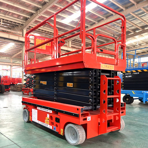 Mới 19 feet Crawler tự hành Scissor Lift theo dõi loại Scissor Lift để bán trên không Scissor loại nền tảng thủy lực thang máy - Product Image 3