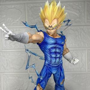 Figura de Acción de Anime Super Saiyan de 30 cm, Estilo Nuevo, Figura de Acción de <span class=keywords><strong>Vegeta</strong></span> de Alta Calidad con Efecto de Rayo, Juguete de Anime - Product Image 5