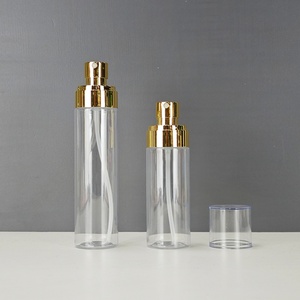 100ml 150ml PET <b>Plastic</b> Bottles with Lotion Spray Pump for Skin Care Serum Perfume Essential Oil Shampoo or Facial Cleaner - Product Image 4