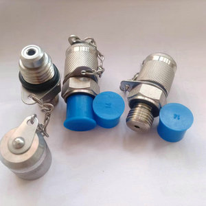 Conectores de Prueba de Presión de Acero Inoxidable Suministrados por el Fabricante, Kits de Herrajes para Excavadoras con Kits de Prueba Esenciales - Product Image 1