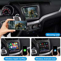Kit d'interface décodeur intelligent sans fil CarPlay et Android Auto pour écran de voiture Dodge Journey - Amélioration d'origine