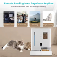 Pengumpan Kucing Anjing Otomatis Smart Pet Fountain Camera 2 in 1 Tempat Minum Kucing Produk Hewan Peliharaan