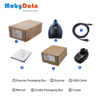 Lecteur de codes-barres sans fil 2D Mobydata HS200BT pour entrepôt et commerce de détail