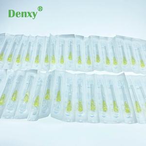 Denxy Dentaire Jetable 30G Stérile <span class=keywords><strong>Endo</strong></span> Irrigation Aiguille Dentaire Pliable Conseils Fin Fermé Côté Trou 30Ga - Product Image 2