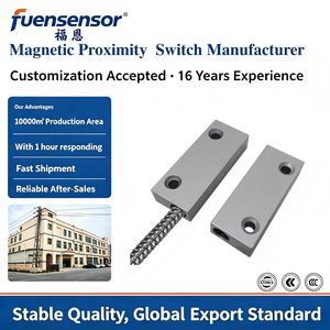 Interruptor de Proximidad Magnético Fuensensor con Efecto Hall, Terminación de Cable, Material Alcomax, Calidad Estable, Estándar de Exportación Global - Product Image 1