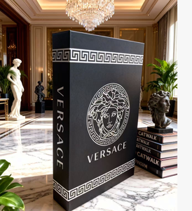 デコレーションブック ラグジュアリー 開閉可能 フェイクブック ホームデコレーション 有名ブランド風 モダン 装飾ブック - Product Image 5