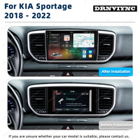 Autoradio Android 13 UIS 7870 avec écran QLED 2K, navigation GPS, CarPlay, lecteur vidéo pour KIA Sportage 4 QL 2018 - 2022