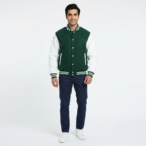 2026 New Fashion <b>Men's</b> Varsity <b>Jacket</b> High Street Style College University Letterman CollegeBaseballjacket for <b>men</b> - Product Image 1