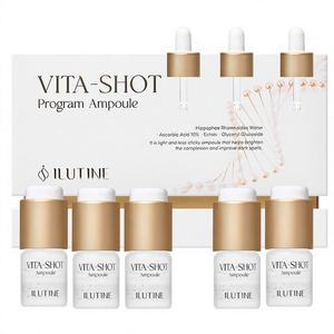 Ampolla Iluminadora y Blanqueadora con Vitamina C Estabilizada para el Tratamiento de Manchas Oscuras, Cuidado Unificador del Tono, Hidratante Facial para Mujeres, 4 Semanas - Product Image 1