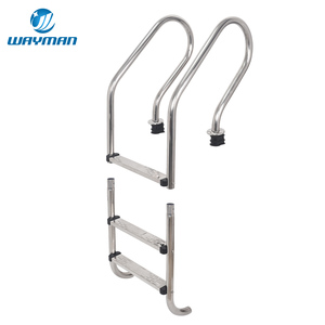 Échelle en acier inoxydable résistante à la rouille de type combiné à 3 marches <span class=keywords><strong>pour</strong></span> piscines <span class=keywords><strong>hors</strong></span> <span class=keywords><strong>sol</strong></span> - Product Image 4