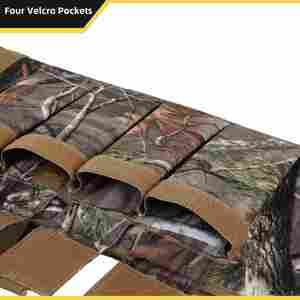 กระเป๋าใส่ปืนรูเกอร์ มินิ-14 พร้อมกระเป๋าอุปกรณ์เสริม สายสะพายไหล่ปรับได้ กระเป๋าเป้สะพายหลังรูเกอร์น้ำหนักเบาสำหรับการใช้งานทางยุทธวิธี - Product Image 4