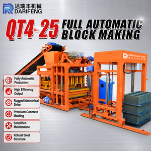 Máquina <span class=keywords><strong>de</strong></span> <span class=keywords><strong>Ladrillos</strong></span> QT4-25, Máquina Automática <span class=keywords><strong>de</strong></span> Alta Producción para <span class=keywords><strong>Ladrillos</strong></span> <span class=keywords><strong>de</strong></span> Cemento, para la Producción <span class=keywords><strong>de</strong></span> Bloques Huecos, Adoquines y <span class=keywords><strong>Ladrillos</strong></span> Entrabados - Product Image 1