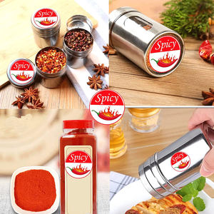 Prix bon marché d'usine autocollants alimentaires épicés fluorescents adhésifs personnalisés autocollants d'étiquettes autocollants d'imprimante OEM autocollants d'impression sensibles à la chaleur - Product Image 4