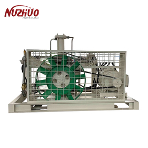 AZBEL otomatik N2 <span class=keywords><strong>O2</strong></span> gaz dolum sistemi 200Bar basınç yağsız azot oksijen takviye kompresörü pistonlu tip Motor rulman - Product Image 4