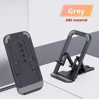 Support paresseux de bureau multifonctionnel ultra-mince support de téléphone portable et de tablette de type carte simple support de tableau de bord pliable réglable