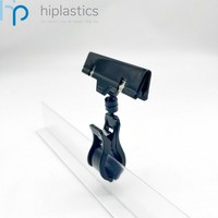 Porte-étiquettes en plastique transparent Hiplastics HYZ21004, installation facile, taille et couleur personnalisables, présentoir pour supermarché