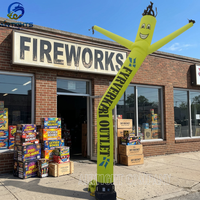 Feux d'artifice populaires publicité danseur gonflable d'air à vendre