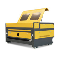 Machine de découpe laser CO2 1610 - Système CNC refroidi par eau pour le caoutchouc et le papier, prend en charge les formats DXF/LAS