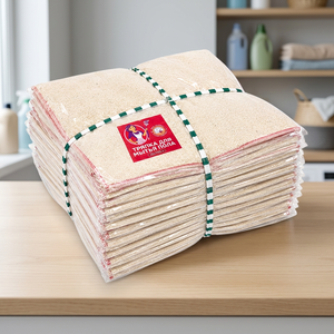 Rouleau de chiffon de nettoyage de sol multi-usages en non-tissé uni, en fibres collées, absorbant, séchage rapide, réutilisable pour la maison et le commerce - Product Image 3