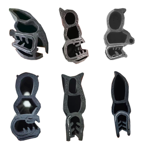 Auto Deur Raam Rand Trim Rubber Afdichting Weerstrip Waterdichte Rubberen Strip Voor Cabine - Product Image 2