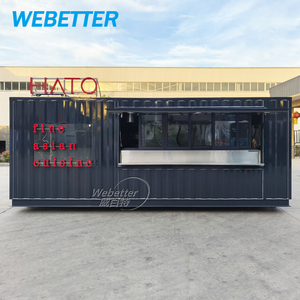WEBETTER Ood chiosco Mobile cucina <span class=keywords><strong>bar</strong></span> <span class=keywords><strong>caffè</strong></span> <span class=keywords><strong>e</strong></span> zucchero contenitore ristorante - Product Image 3