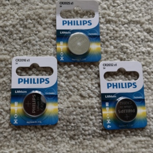 Philips công suất cao CR2016 CR2025 CR2032 Đồng hồ thông minh Lithium nút di động Pin 3V đồng xu pin xe điều khiển từ xa pin - Product Image 5