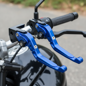 Accessoires de modification de <span class=keywords><strong>moto</strong></span> en alliage d'aluminium CNC, poignée CLICK150, fabrication exquise, résistante à l'usure et durable - Product Image 5