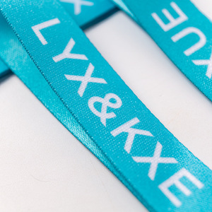 Bán Buôn Tùy Chỉnh Nhiệt Thăng Hoa Hai Mặt In Ấn Ngắn Keychain Đầy Màu Sắc Ngắn Dây Buộc Với Sliver Móc - Product Image 4