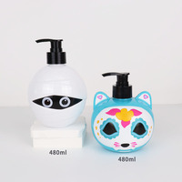 Bouteille pulvérisateur ronde en PET de 250 ml personnalisée avec logo imprimé pour l'emballage de sérum, shampoing et savon pour les soins de la peau