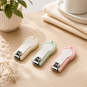 Cortauñas de seguridad para bebés al por mayor, productos duraderos para el cuidado suave de las uñas, corte seguro y preciso - Product Image 1