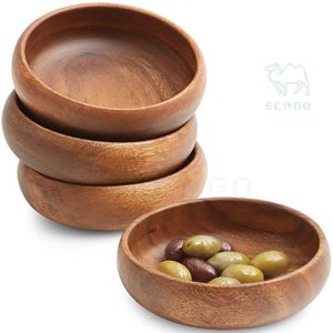 Acacia Round Food Serving <b>Bowl</b> <b>Wooden</b> <b>Fruit</b> <b>Bowl</b> for Fruits or Salads - Product Image 1