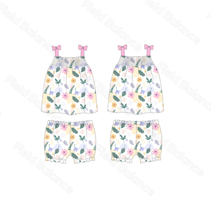 맞춤형 어린이 수영복 친환경 어린이 수영복 도매 아기 비키니 세트 어린 소녀를위한 맞춤형 수영복 - Product Image 4