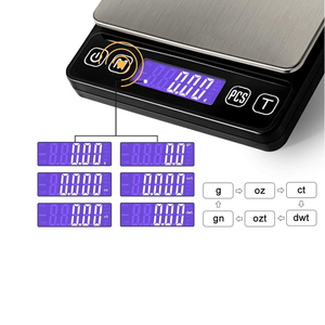 EG5001 produits électroniques <span class=keywords><strong>amazon</strong></span> best-seller 2020 mini balance de cuisine balance de bijoux échelle de mesure 0.1g 0.01g - Product Image 5