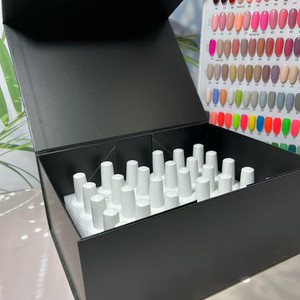 ชุดน้ำยาทาเล็บเจลแบบแช่ฐานน้ำยาทาเล็บ esmalte UV สำหรับบรรจุขวดแบบ DIY โลโก้ออกแบบได้ตามที่ต้องการ - Product Image 4