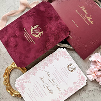 Carte de visite personnalisée de luxe en velours, impression typographique, invitation de fête, carte en carton imprimée offset, gaufrage artistique, impression Vanille